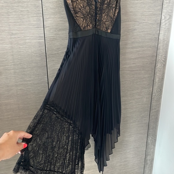 Jonathan Simkhai pleated lace dress size 8 - Picture 6 of 11